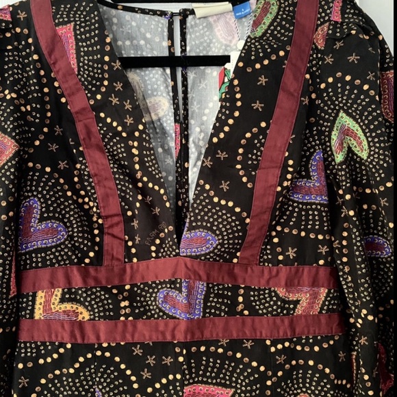 - Anthropologie NWT cotton Jumpsuit - Picture 5 of 10